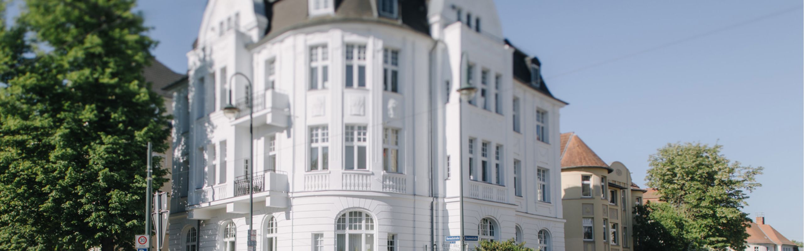 Aussenansicht des Objekts Studio M in der Harnackstraße 5 in Magdeburg