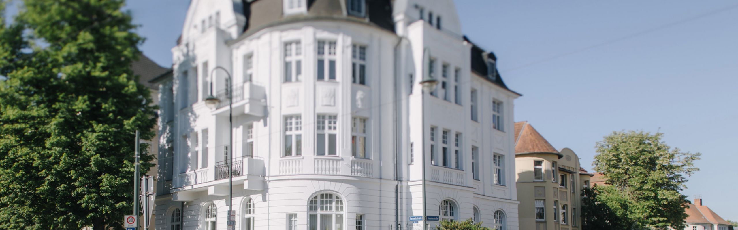 Aussenansicht des Objekts Studio M in der Harnackstraße 5 in Magdeburg